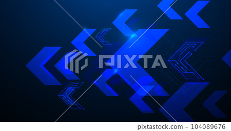 Abstract geometric triangles futuristic technology background. Illustration vector Abstract geometric triangles futuristic technology background. Illustration vector 104089676