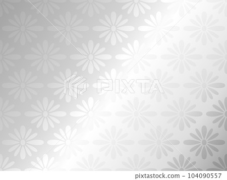 Hanabishi crest background horizontal position silver 104090557