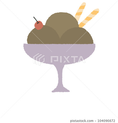ice cream chocolate ice cream chocolate 104090872