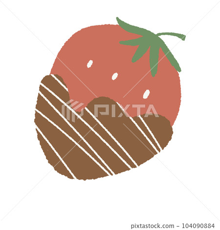 strawberry chocolate strawberry chocolate 104090884