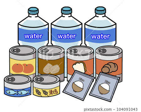 Necessities Emergency food Necessities Emergency food 104091043