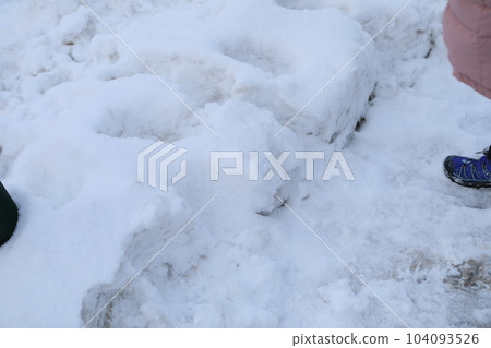 Snow cover 104093526