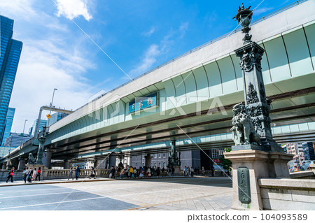 [東京] 可以感受到歷史的莊重氣氛的日本橋 104093589