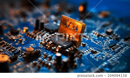 圖片素材：主板圖片 半導體等電子零件 104094138