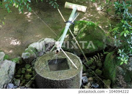 World Heritage Kyoto Ryoan-ji Stone Garden's squatting (hand basin) World Heritage Kyoto Ryoan-ji Stone Garden's squatting (hand basin) 104094222