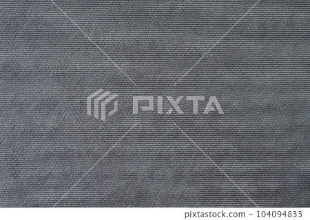 Gray velveteen upholstery fabric texture background. 104094833