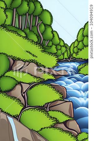 A River Flowing Through the Heart of Nature 104094919