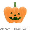 Halloween jack-o-lantern party pumpkin 104095490
