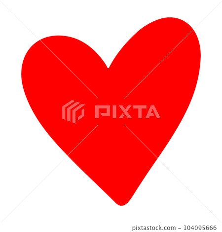 Doodle sketch style of hearts icon vector illustration for concept design. 104095666