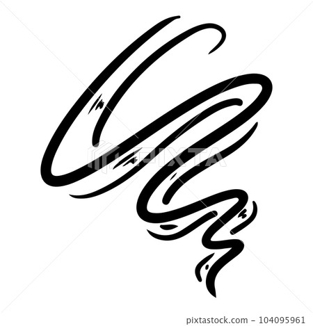 Doodle sketch style of smoke symbol drawn illustration for concept design. Doodle sketch style of smoke symbol drawn illustration for concept design. 104095961