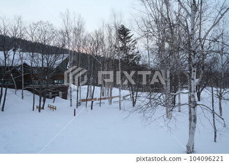 Snow cover Snow cover 104096221