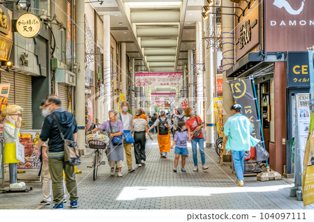 川崎市武藏新城站的都市風光 104097111