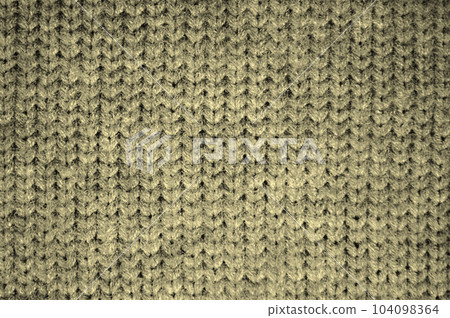 Organic knitted background with detail woven threads. 104098364