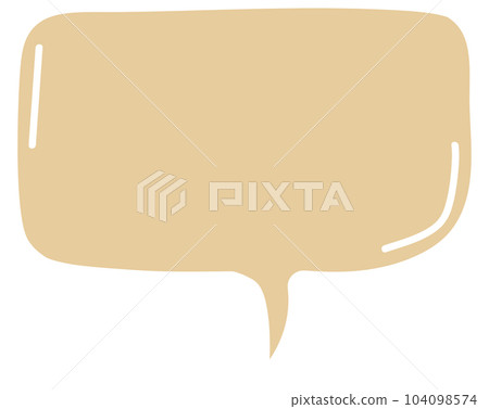 speech bubble balloon icon sticker memo keyword planner text box banner, flat png transparent element design 104098574