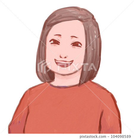 down syndrome woman smile down syndrome woman smile 104098589