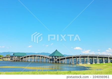 Tsuru no Mai Bridge in Aomori Prefecture 104098961