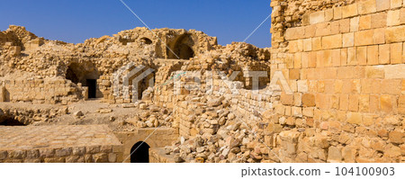 Ruins of crusaders Shobak Castle, Jordan Ruins of crusaders Shobak Castle, Jordan 104100903