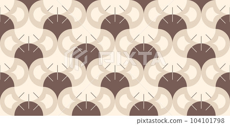 Autumn ginkgo background pattern (fashionable retro Japanese modern pattern) Autumn ginkgo background pattern (fashionable retro Japanese modern pattern) 104101798