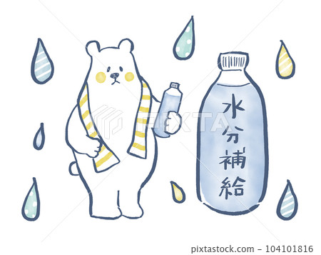 Polar bear hydration Polar bear hydration 104101816
