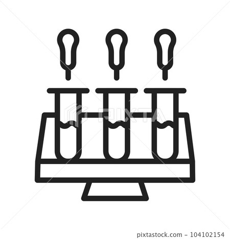 Quantum Dot Icon Image. 104102154