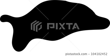 Kagawa prefecture silhouette 104102452