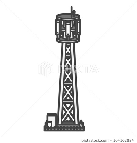 用於中型5G/3G/LTE通訊塔/移動網絡和無人機遙控。 104102884