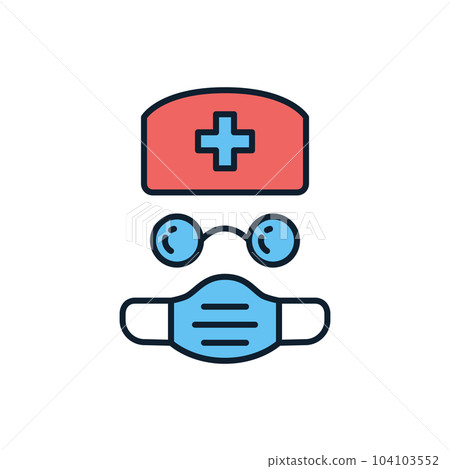 Doctor related vector icon. Doctor related vector icon. 104103552