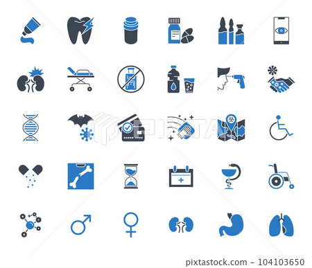 Medical Vector Icons Set Medical Vector Icons Set 104103650