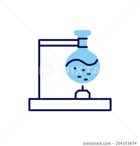 Tube Research related vector icon. Tube Research related vector icon. 104103654