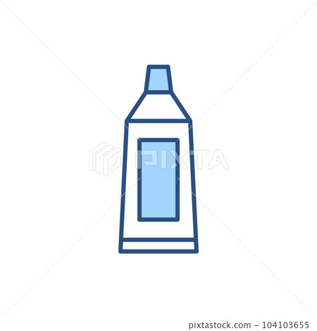 Toothpaste Tube related vector icon. Toothpaste Tube related vector icon. 104103655