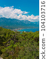 Beautiful view on coast near Kemer, Antalya, Turkey Kemer, Antalya, Mediterranean region, Turkey, Lycia. 104103716