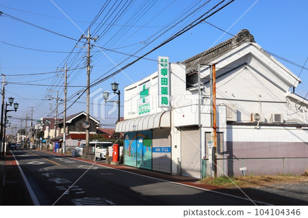 Chiba, Sakura, Scenery with a round mailbox (in front of Koda Pharmacy) Chiba, Sakura, Scenery with a round mailbox (in front of Koda Pharmacy) 104104346