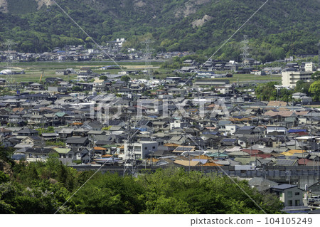 兵庫縣高砂市阿彌陀町附近的高砂市區 兵庫縣高砂市阿彌陀町附近的高砂市區 104105249