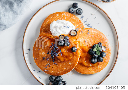 Homemade American Pancakes Homemade American Pancakes 104105405