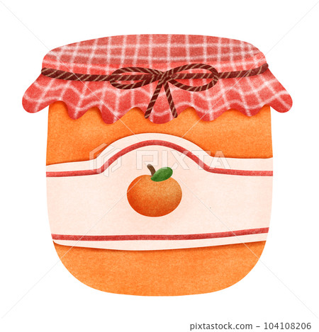 Orange jam jar Orange jam jar 104108206