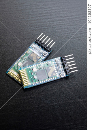 Two small green boards for electronic device Two small green boards for electronic device 104108307
