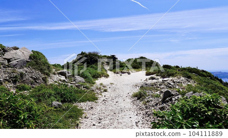 Ishiyama trekking course in Niijima 104111889