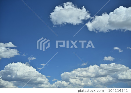 夏天的天空和雲 夏天的天空和雲 104114341