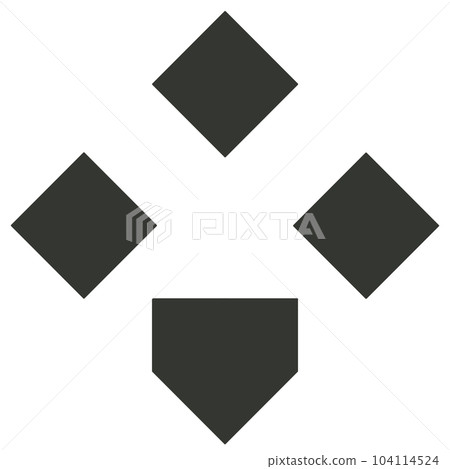 Baseball base 104114524