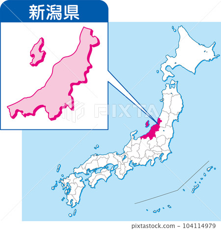 Map of Niigata Prefecture_Color Map of Japan_15_Niigata Prefecture is here in the map of Japan_Enlarged Map of Japan by Prefecture_Niigata Prefecture Map of Niigata Prefecture_Color Map of Japan_15_Niigata Prefecture is here in the map of Japan_Enlarged Map of Japan by Prefecture_Niigata Prefecture 104114979