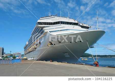 Cruise ship Costa Serena Otaru Port Katsunai Wharf 104116225