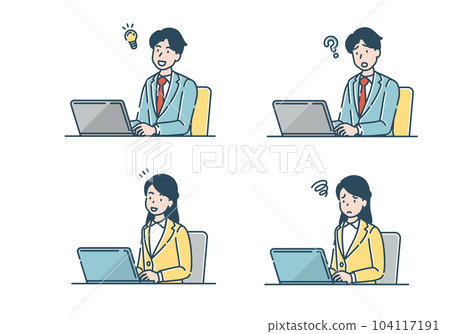 業務圖標集 104117191