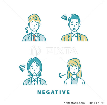 Business icon set 104117198