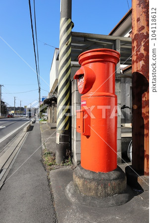 千葉縣佐倉的圓形郵箱風景（舊Ikiiki Salon Tamachi-mae） 104118612