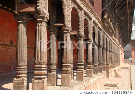 世界文化遺產加德滿都谷地尼泊爾最大的印度教寺廟帕斯帕提那建築 104119549