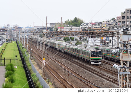 東海道線橫須賀線大船與戶塚之間 104121994