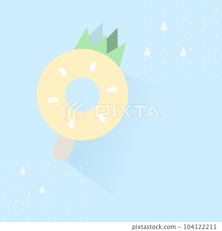 Cool summer drinks and ice cream background. 104122211