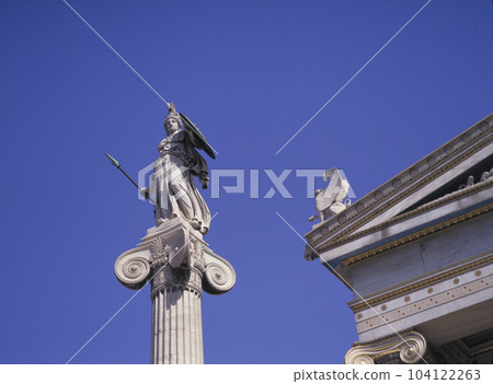 Athens Academy Statue of Athena 104122263