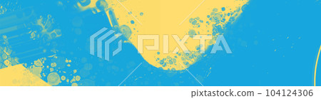 Abstract Blue Yellow paint Background. Vector illustration design Abstract Blue Yellow paint Background. Vector illustration design 104124306