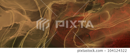 Elegant banner template design with color paint. Elegant banner template design with color paint. 104124322